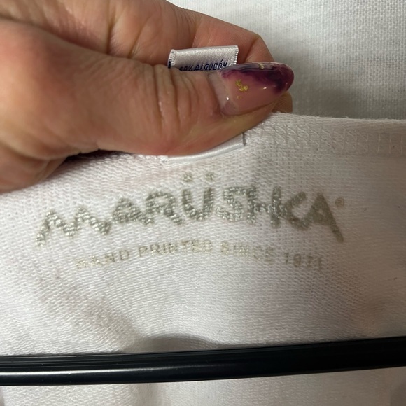 Marushka Funky Dog Logo Long Sleeve Tunic Shirt - Picture 3 of 5